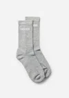 Viktoria & Woods Unisex Woods Socks In Grey Marl