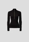 Viktoria & Woods V&w Rib Turtleneck In Black