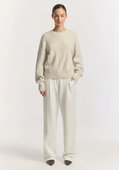 Viktoria & Woods Versailles Knit In White