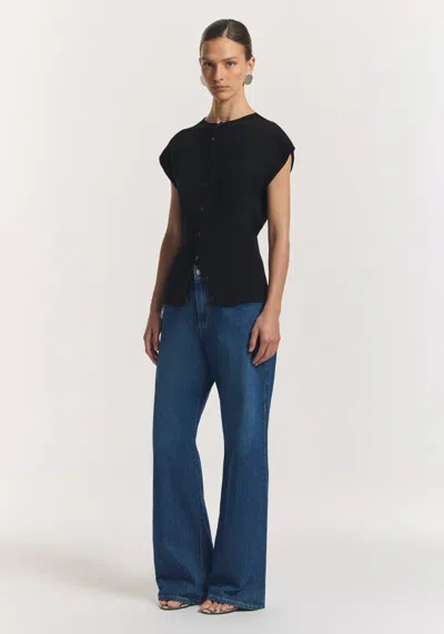 Viktoria & Woods Vincent Merino Vest In Black