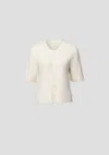 Viktoria & Woods Violet Cardigan In White