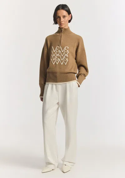 Viktoria & Woods Visionaire Cashmere Knit In Brown