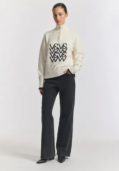Viktoria & Woods Visionaire Cashmere Knit In White