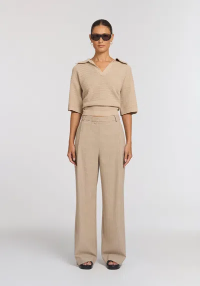Viktoria & Woods Whittaker Trouser In Brown
