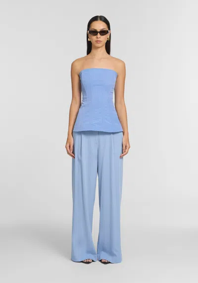 Viktoria & Woods Winslow Bustier In Blue