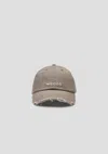 Viktoria & Woods Woods Distressed Cap - Pre Order In Brown