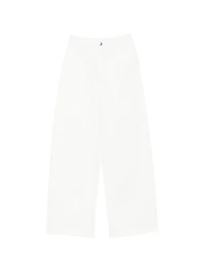 Viktoria Chan Amit Wide-leg Trousers In White