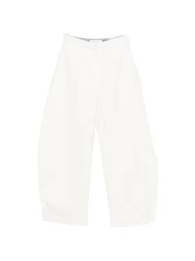 Viktoria Chan Cleo Wide-leg Trousers In Animal Print