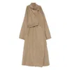 Viktoria Chan Juliet Button Coat In Neutral