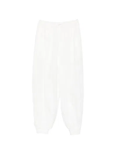 Viktoria Chan Eos Balloon Trousers In White