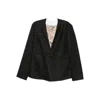 Viktoria Chan Panelled Blazer In Blue