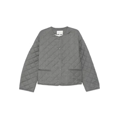 Viktoria Chan Outerwears In Gray