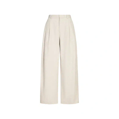 Viktoria Chan Pantalon Large In White