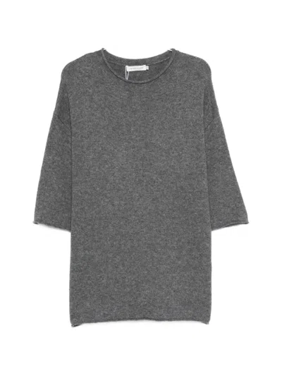 Viktoria Chan Short Sleeve Sweater In Pink