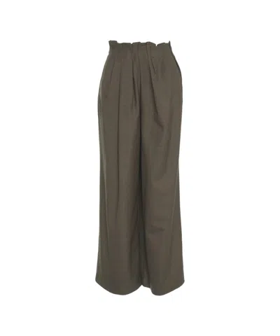 Viktoria Chan Tatiana' Pleated Pants In Gray