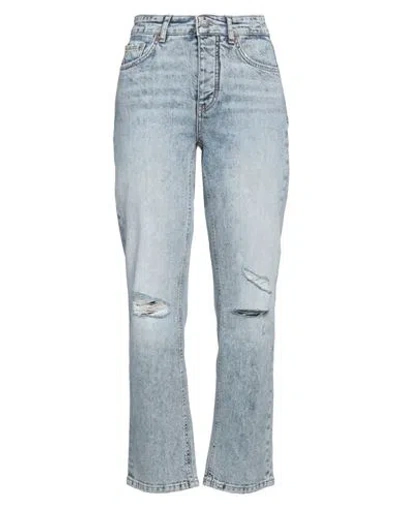 Viky Rader X Cambio Woman Jeans Blue Size 8 Cotton, Elastane