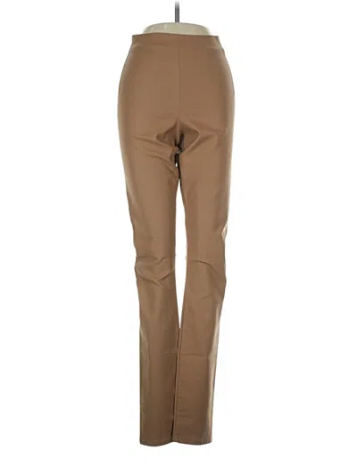 Pre-owned Vila Active Pants In Brown