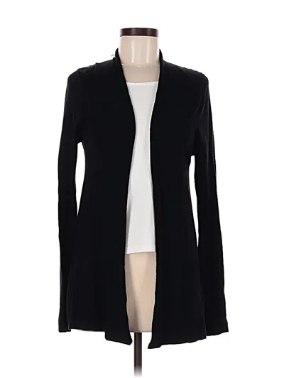 Pre-owned Vila Cardigan Sweater In Black