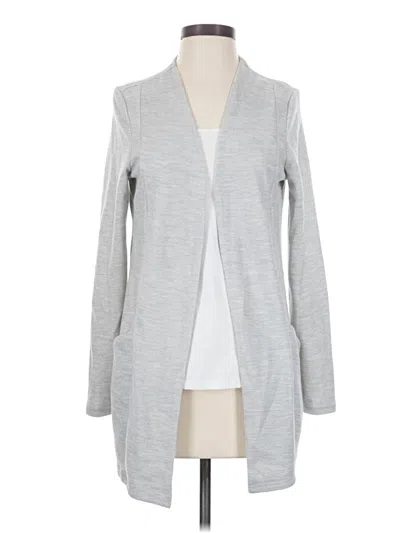 Pre-owned Vila Cardigan Sweater In Gray