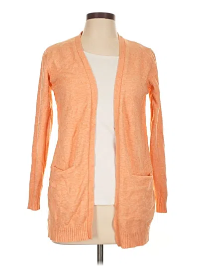 Pre-owned Vila Cardigan Sweater In Orange