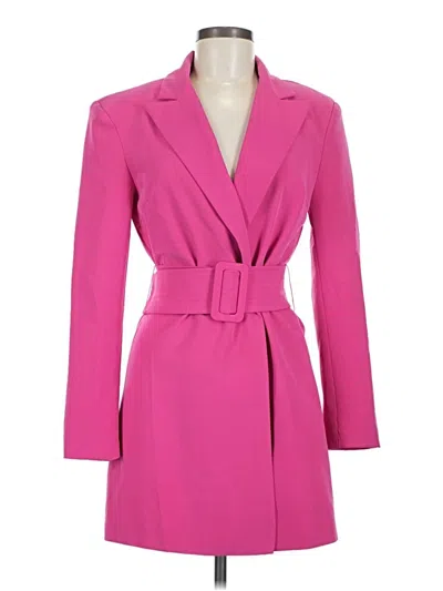 Pre-owned Vila Cardigan Sweater In Pink