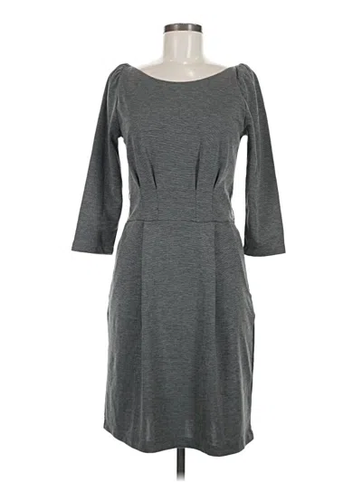 Pre-owned Vila Casual Dress In Gray