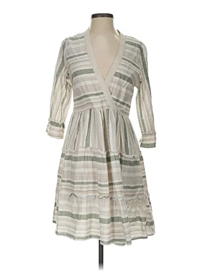Pre-owned Vila Casual Dress In Gray