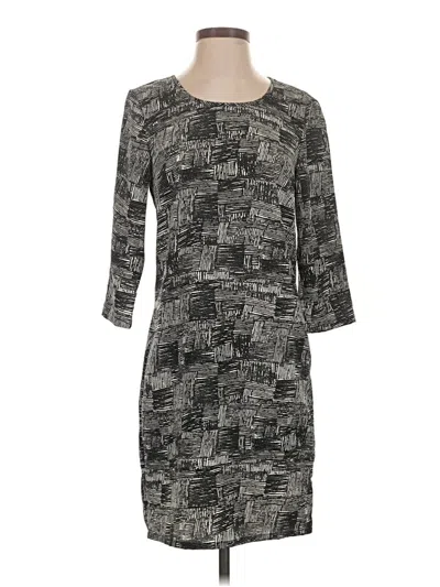 Pre-owned Vila Casual Dress In Gray