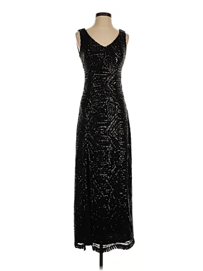 Pre-owned Vila Cocktail Dress In Black