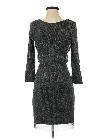 Pre-owned Vila Cocktail Dress In Gray