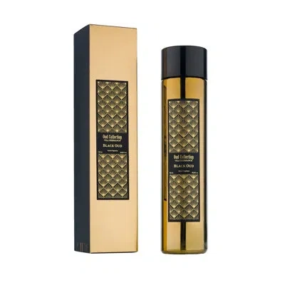 Vila Hermanos Reed Diffuser Oud Collection 750ml Gold Black Oud 2.95 Diam. X 13.39 In