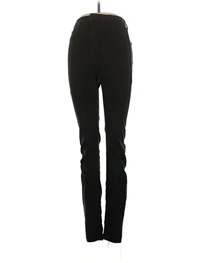 Pre-owned Vila Jeggings In Black