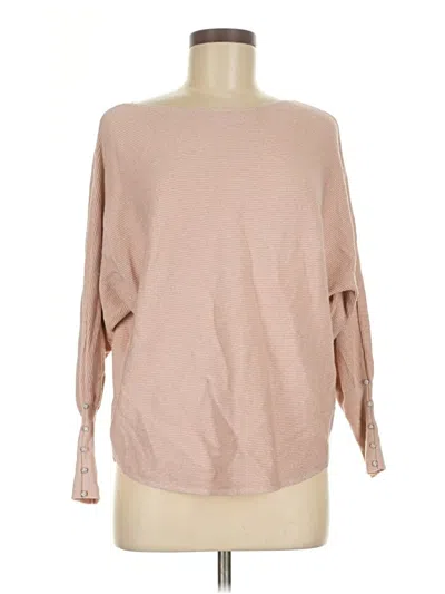 Pre-owned Vila Milano 3/4 Sleeve Top Pink Boatneck Tops
