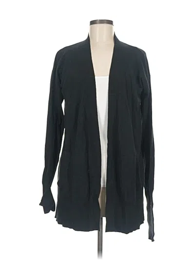 Pre-owned Vila Milano Cardigan Sweater In Black