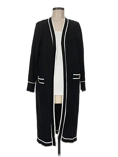 Pre-owned Vila Milano Cardigan Sweater In Black