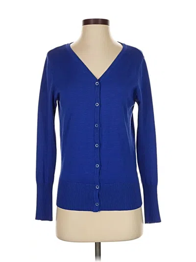 Pre-owned Vila Milano Cardigan Sweater In Blue