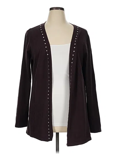 Pre-owned Vila Milano Cardigan Sweater In Brown