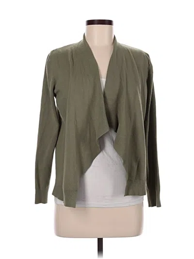 Pre-owned Vila Milano Cardigan Sweater In Green