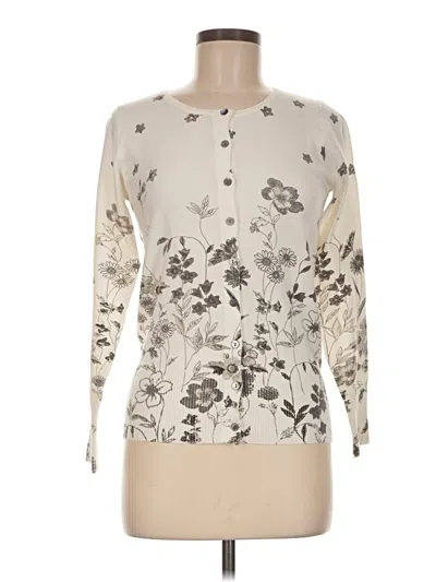 Pre-owned Vila Milano Cardigan Sweater In Ivory