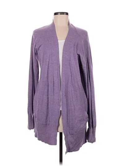 Pre-owned Vila Milano Cardigan Sweater In Purple