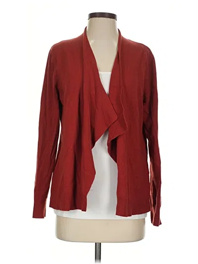 Pre-owned Vila Milano Cardigan Sweater In Red