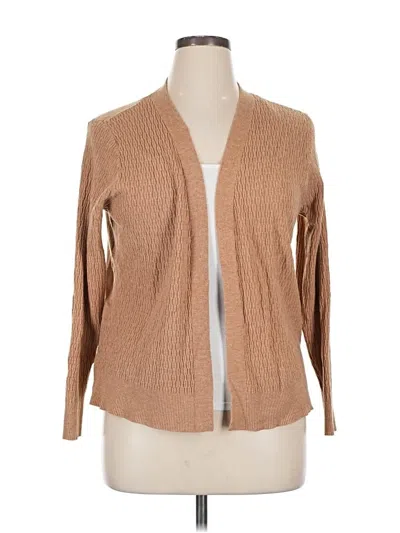 Pre-owned Vila Milano Cardigan Sweater In Tan