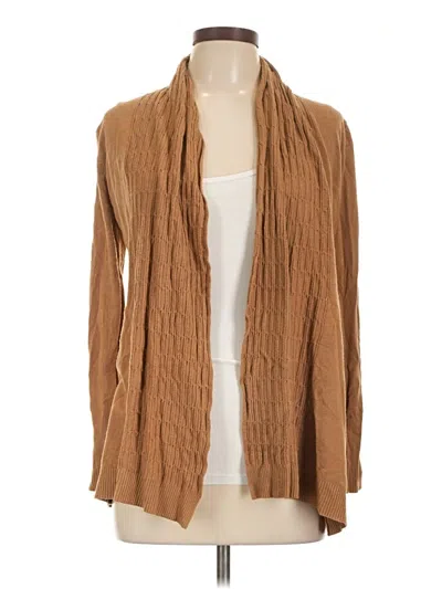 Pre-owned Vila Milano Cardigan Sweater In Tan