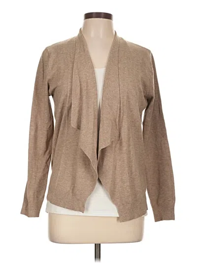 Pre-owned Vila Milano Cardigan Sweater In Tan