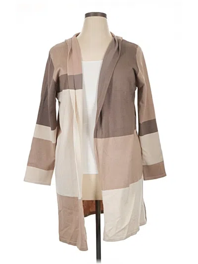 Pre-owned Vila Milano Cardigan Sweater In Tan