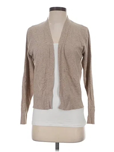 Pre-owned Vila Milano Cardigan Sweater In Tan