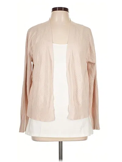 Pre-owned Vila Milano Cardigan Sweater In Tan