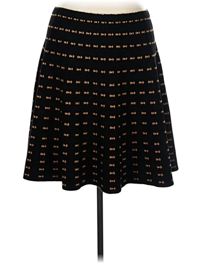 Pre-owned Vila Milano Casual Skirt In Black