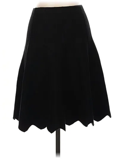 Pre-owned Vila Milano Formal Skirt In Black