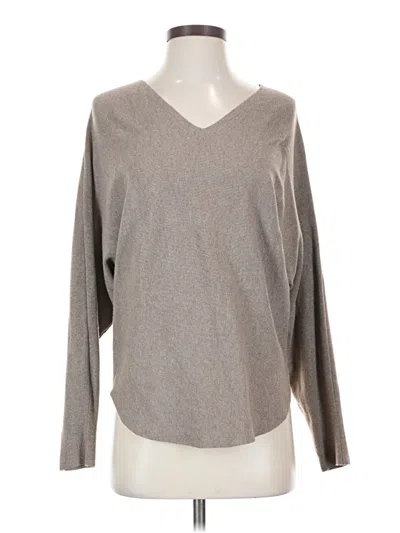Pre-owned Vila Milano Long Sleeve T-shirt In Gray